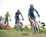 Colin H. Murphy (Embrocation Cycling Journal) leads the pack © Natalia Boltukhova | Pedal Power Photography