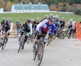 Andrea Smith (Ladies First Racing) gets the holeshot © Natalia Boltukhova | Pedal Power Photography