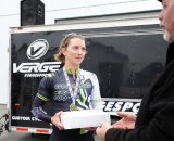 The Womens Podium (L to R), Smith, Annis, Bresnick-Zocchi © Natalia Boltukhova | Pedal Power Photography