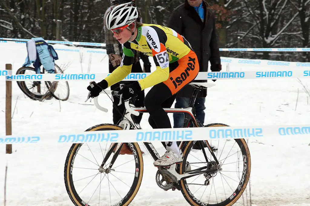 van der Poel was the best in the tough conditions. ? Bart Hazen