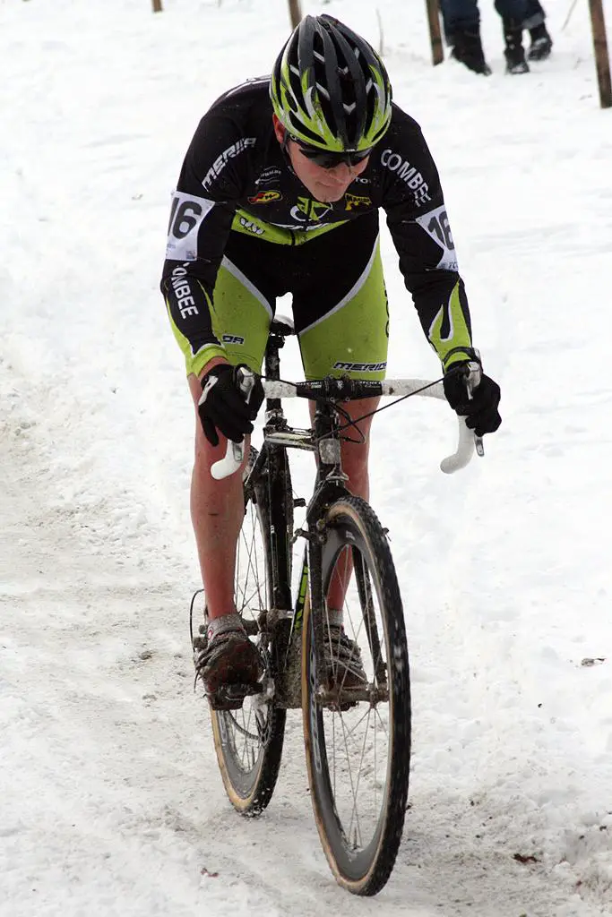 Michiel van der Heijden would finish second behind van der Poel. ? Bart Hazen