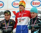 Dutch National Championship Junior Men podium. ? Bart Hazen