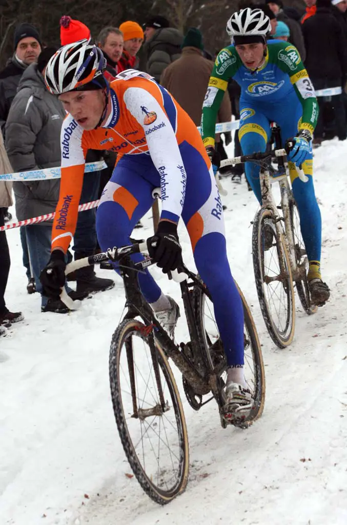 Lars Boom won't take the Dutch jersey to Worlds this year. ? Bart Hazen