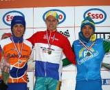 The podium at the Dutch U23 championships. ? Bart Hazen