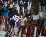 Owen pushing the pace in the Elite Junior World Championships of Cyclocross 2013 © Meg McMahon
