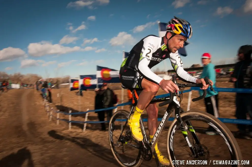 Tim Johnson at Elite Men 2014 USA Cyclocross Nationals. © Steve Anderson