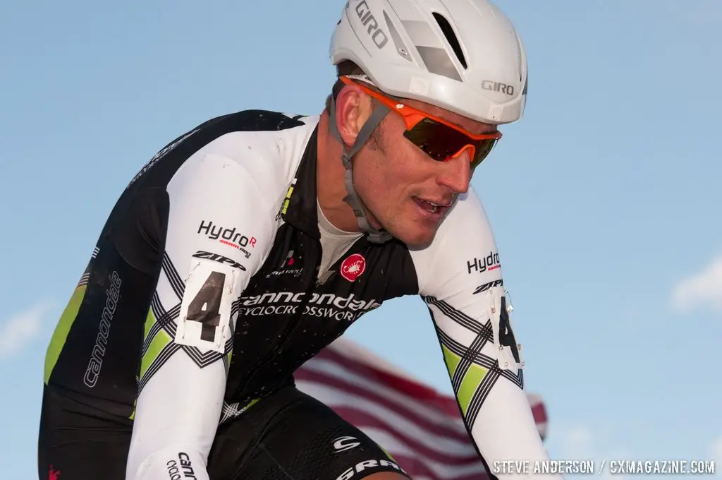 Ryan Trebon at Elite Men 2014 USA Cyclocross Nationals. © Steve Anderson