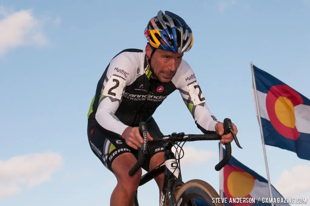 Tim Johnson at Elite Men 2014 USA Cyclocross Nationals. © Steve Anderson