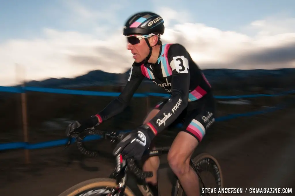 Jeremy Powers at Elite Men 2014 USA Cyclocross Nationals. © Steve Anderson