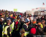 The crowds at Elite Men 2014 USA Cyclocross Nationals. © Steve Anderson