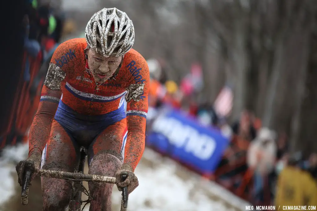 Dutch racer Eising in the Elite U23 World Championships of Cyclocross 2013 © Meg McMahon