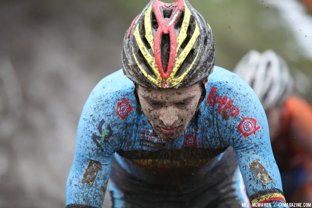 The Belgian rider in the Elite U23 World Championships of Cyclocross 2013 © Meg McMahon