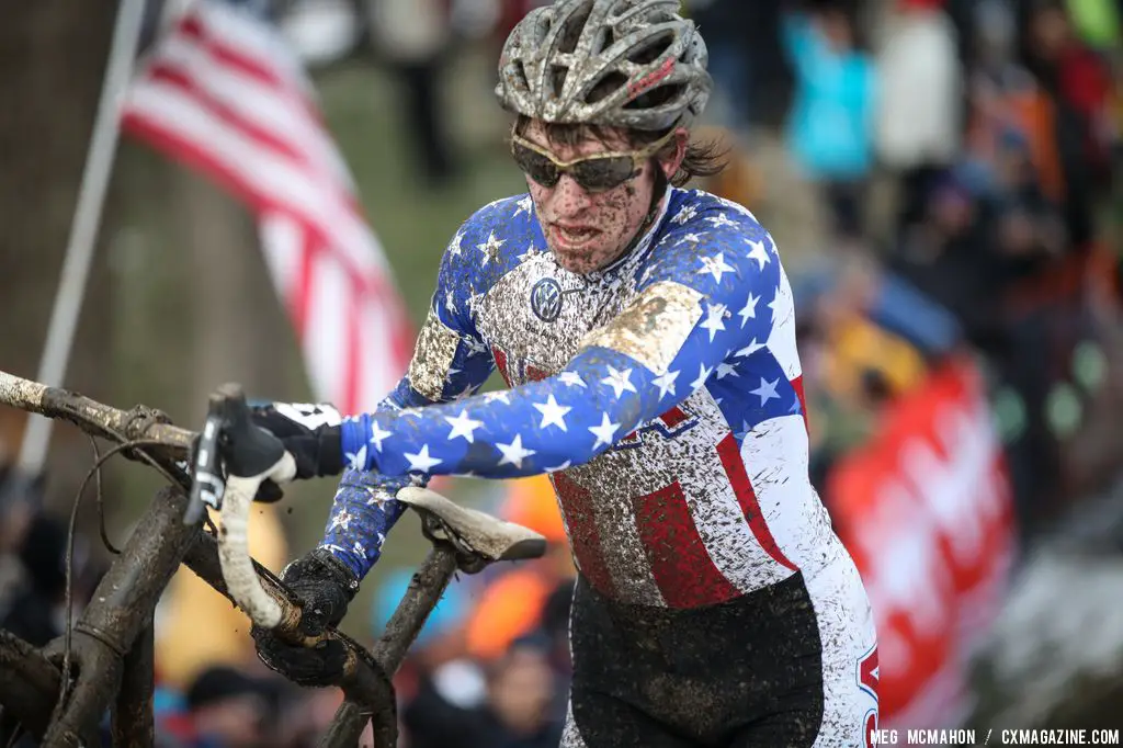 Skyler Trujillo in the Elite U23 World Championships of Cyclocross 2013 © Meg McMahon