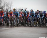 The start in the Elite U23 World Championships of Cyclocross 2013 © Meg McMahon