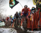 David van der Poel in the Elite U23 World Championships of Cyclocross 2013 © Meg McMahon