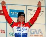 Daphny van den Brand wins the 2009 Azencross - Loenhout GVA Trofee Series. ? Bart Hazen