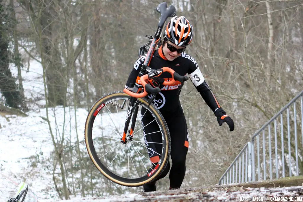 Sanne van Paassen at GP Heuts. © Bart Hazen