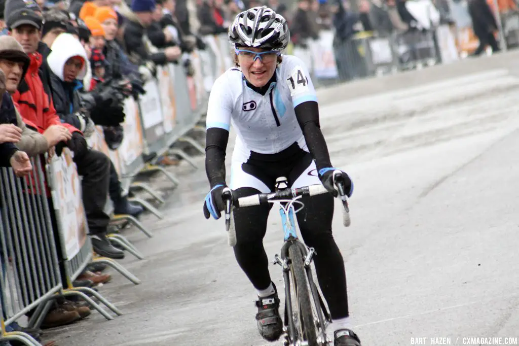 Amy Dombroski at GP Heuts. © Bart Hazen