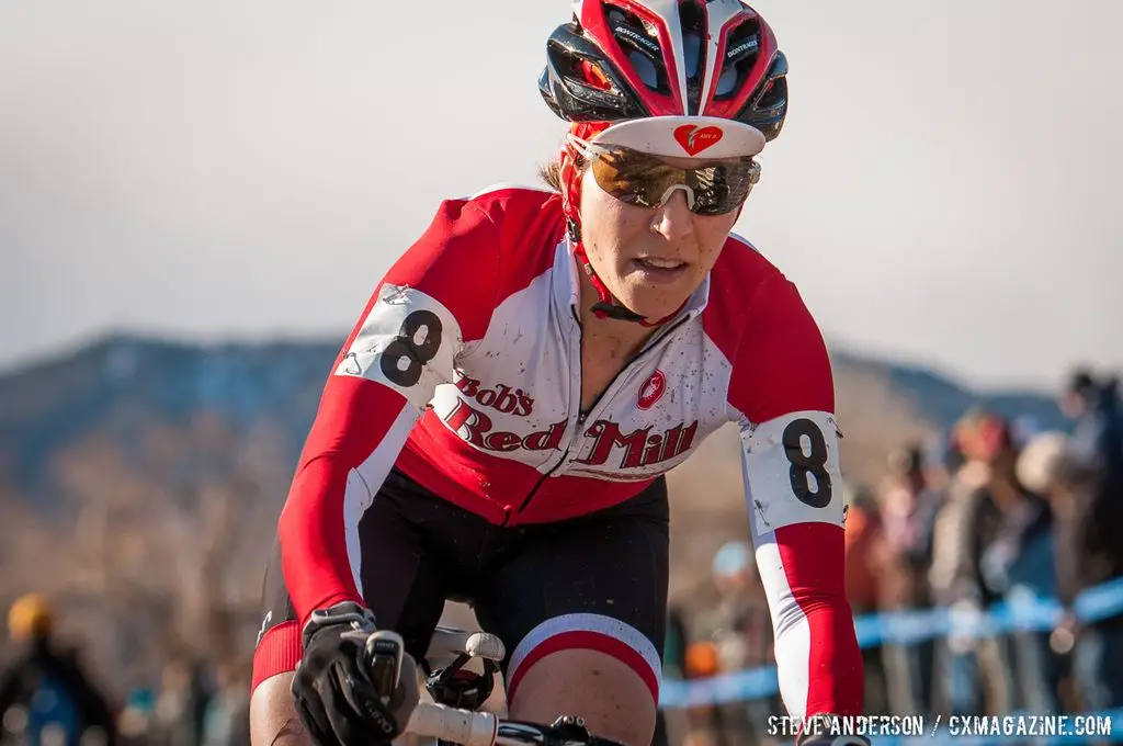 Mo Bruno Roy at Elite Women 2014 USA Cyclocross Nationals. © Steve Anderson