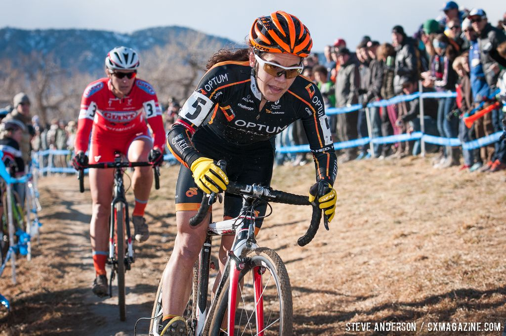 Crystal Anthony at Elite Women 2014 USA Cyclocross Nationals. © Steve Anderson