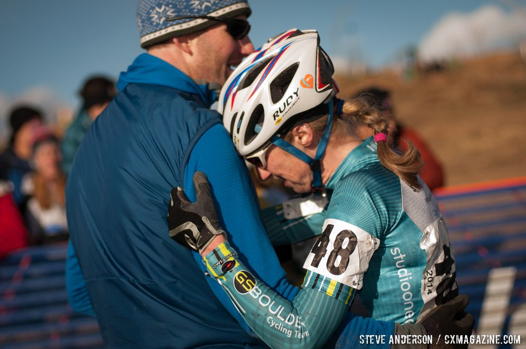 Melissa Barker at Elite Women 2014 USA Cyclocross Nationals. © Steve Anderson