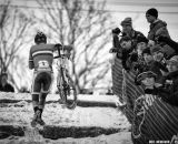 Vos hits the runup in the Elite Women World Championships of Cyclocross 2013 © Meg McMahon