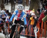 Nash had a great ride but a late mechanical cost her 3rd in the Elite Women World Championships of Cyclocross 2013 © Meg McMahon