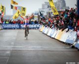 Vos takes the win with a huge margin in the Elite Women World Championships of Cyclocross 2013 © Meg McMahon
