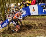 Marianne Vos at Elite Women UCI Cyclocross World Championships. © Thomas Van Bracht