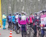 The bike wash line shows the variety of riders at the event. ? Jonas Bruffaerts