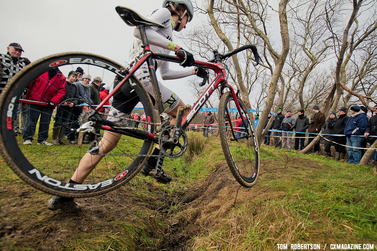 Cypress Gorry leaping a ditch