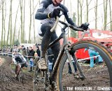 Slick mud made line choice important. © Tom Robertson