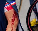 Crashes were the rule of the day in every field