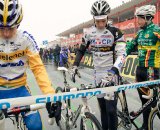 Belgian cross royalty, Pauwels, Albert and Nys at the start