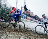 Lars Boom and Niels Albert spent the day off the front