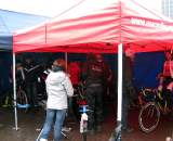                                The EuroCrossCamp team tent. ? Nathan Phillips