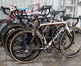 The camp member's bikes. 100 points to the reader that names each bike's owner! ? Nathan Phillips