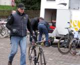 Euro Cross Camp staff member Brecht Hannon at Azencross in Loenhout. ? Nathan Phillips