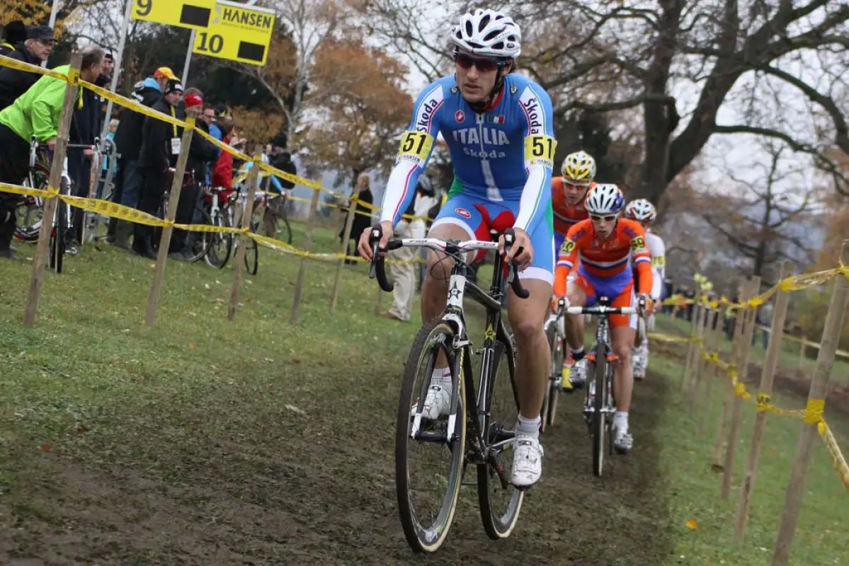 Elias Silvestri lost out in the sprint finish. © Bart Hazen