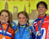 Van Paassen (l), Van Den Brand and Wyman on the podium. © Bart Hazen