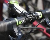 Narrow, compact bars and inline levers keep it comfortable and safe for the kids.  © Cyclocross Magazine