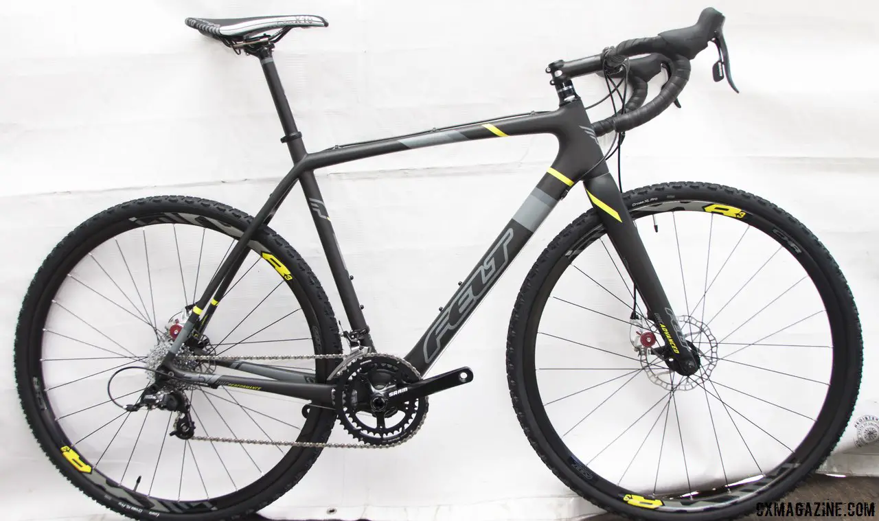 The Felt 2014 F5x carbon cyclocross bike. © Cyclocross Magazine