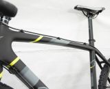 UHC  Performance MMC carbon fiber comprises the frame on the Felt 2014 F5x carbon cyclocross bike. © Cyclocross Magazine