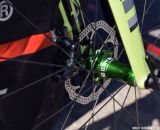 Disc brakes are the new normal. Felt F2x at Sea Otter 2014. © Cyclocross Magazine