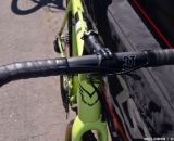 3T Ergoterra Team Stealth handlebars on the Felt F2x at Sea Otter 2014. © Cyclocross Magazine