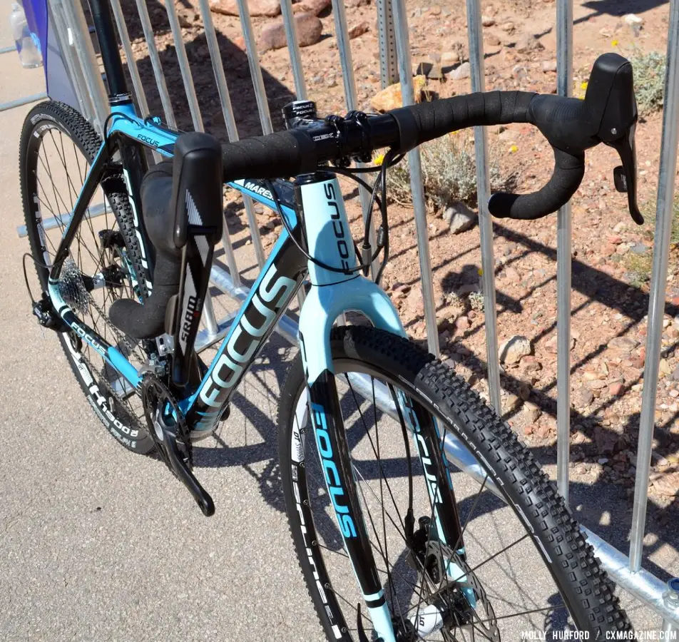 The Focus CX 3.0 Mares has a $3800 price tag at Interbike 2013. © Cyclocross Magazine