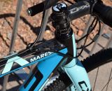 The color scheme rejuvenates the Focus CX 3.0 Mares at Interbike 2013. © Cyclocross Magazine