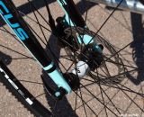 High end bikes with disc brakes are becoming the norm at Interbike 2013. © Cyclocross Magazine