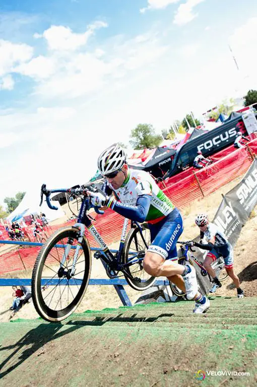 Richard Feldman (Durance-Colnago) remains the series leader after finishing 3rd on day 2 of the USGP New Belgium Cup. © VeloVivid Cycling Photography