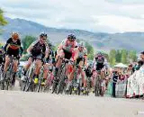 Jeremy Powers (Rapha-Focus) takes the holeshot! © VeloVivid Cycling Photography